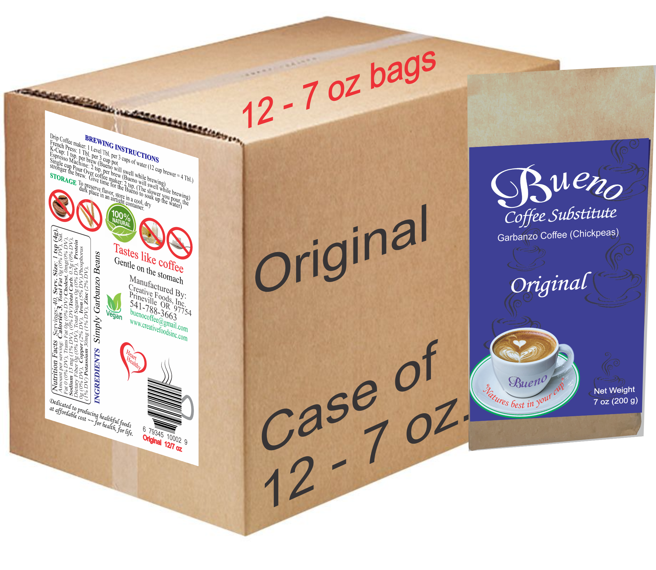 Original - case of 12 - 7 ounce packages - Click Image to Close