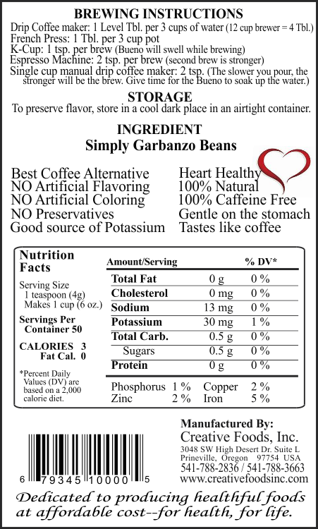 Nutritional Information