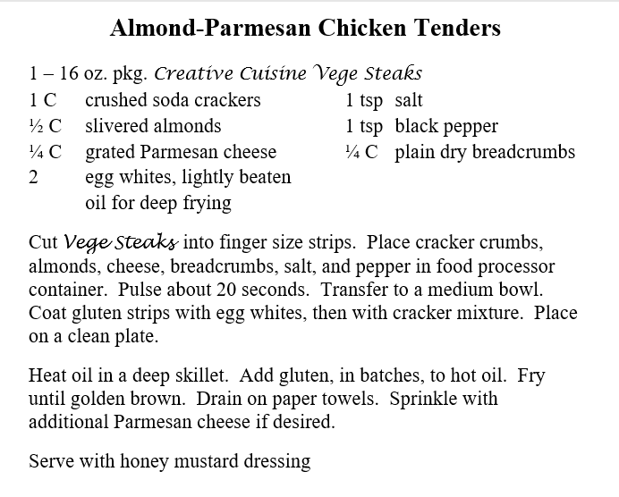 Almond-Parmesan 