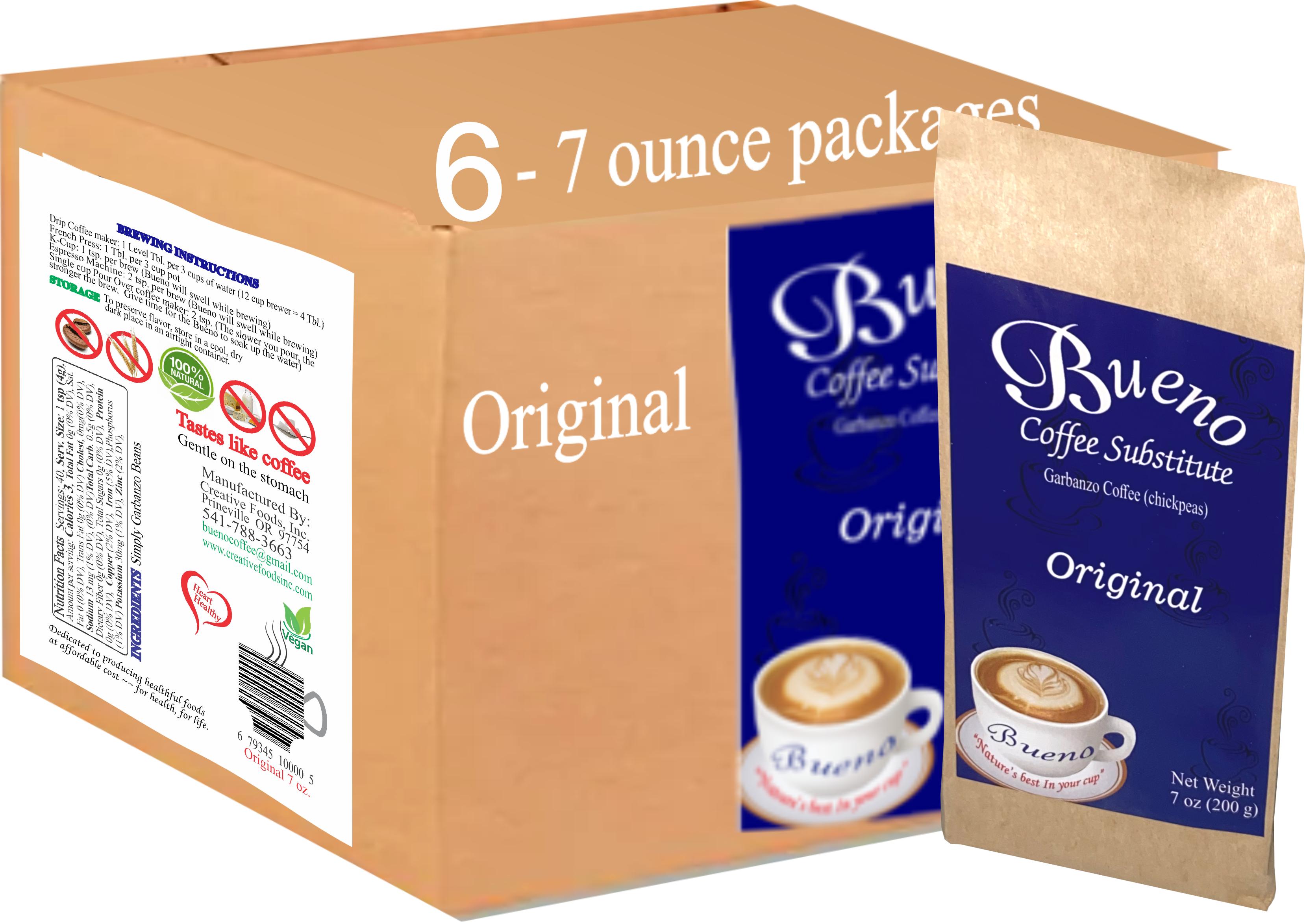Original 6-7 ounce packages