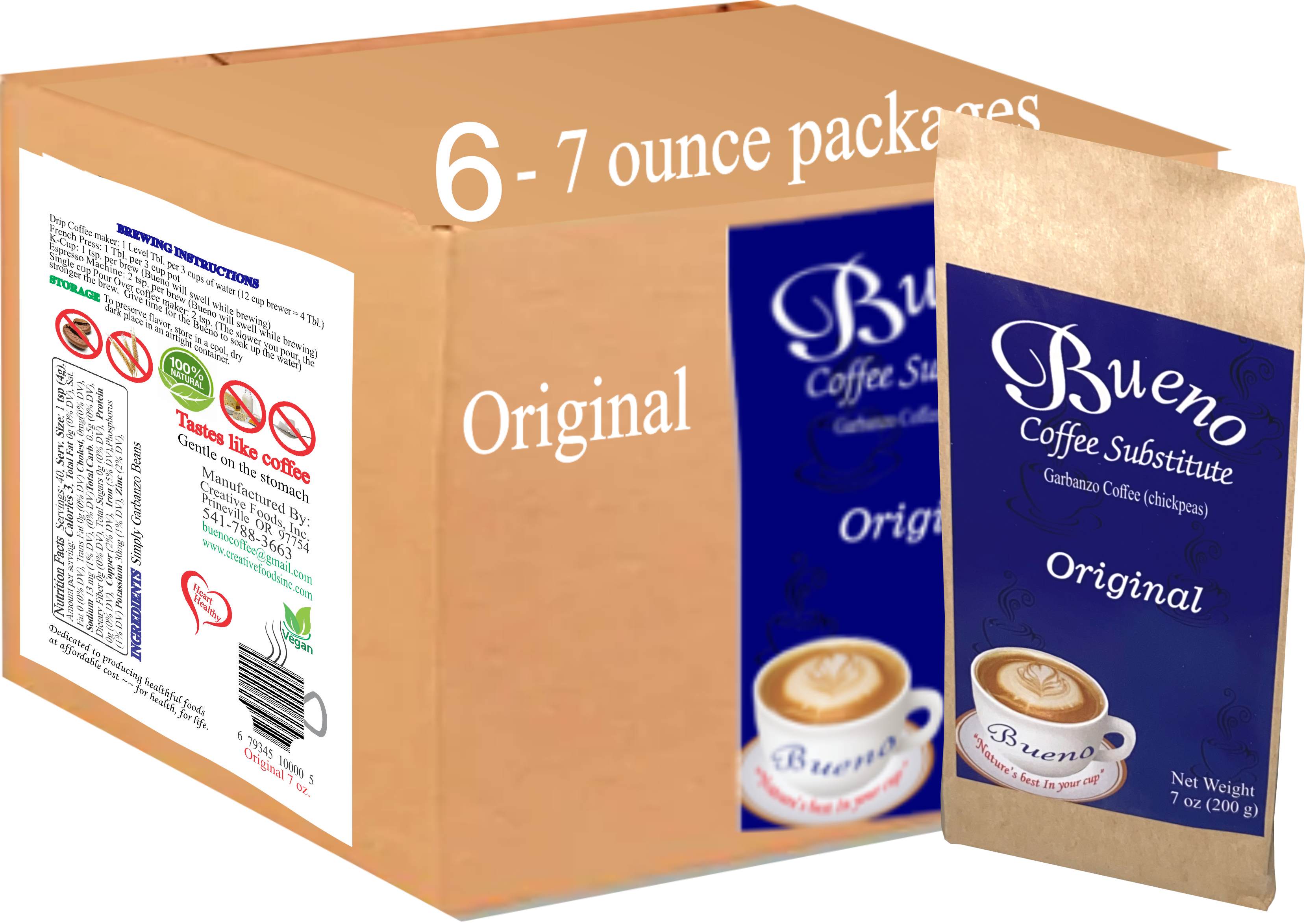 Original 6-7 ounce packages Original 6-7 ounce packages